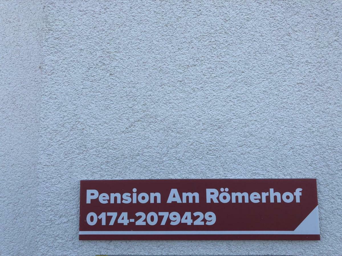 Pension Am Roemerhof Münzenberg 외부 사진